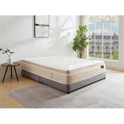 Matratze - 140 x 190 cm - Hybridmatratze - 7-Zonen-Taschenfederkern & kühlendes Memory-Schaum-Gel - Stärke 30 cm - NAZILI von YSMÉE