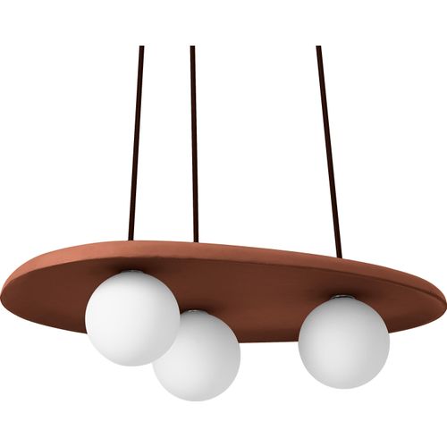OSRAM Decor Clay Nest Hängeleuchte, 3xG9, nicht dimmbar, IP20, Ton, braun