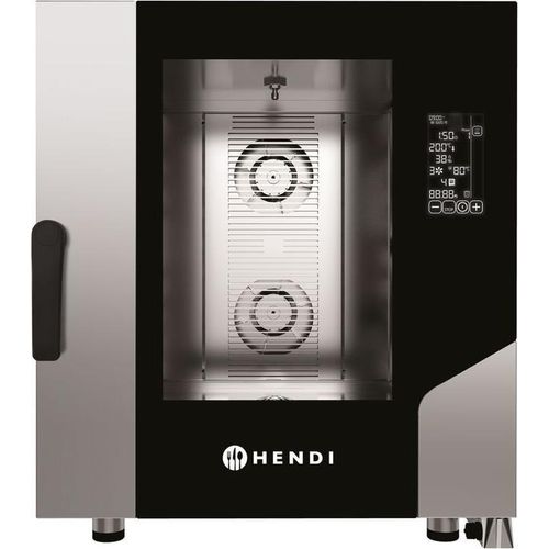 Konvektions-Dampfgarer Contact 7x GN 1/1, HENDI, 400V/10400W, 730x849x(H)850mm