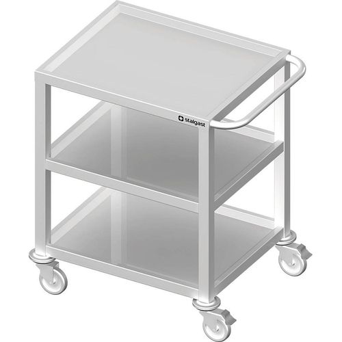 Transportwagen mit drei Böden, 1100x500x850 mm, verschweißt