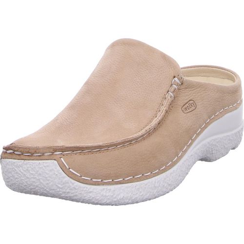 Wolky Seamy Slide Beige 41