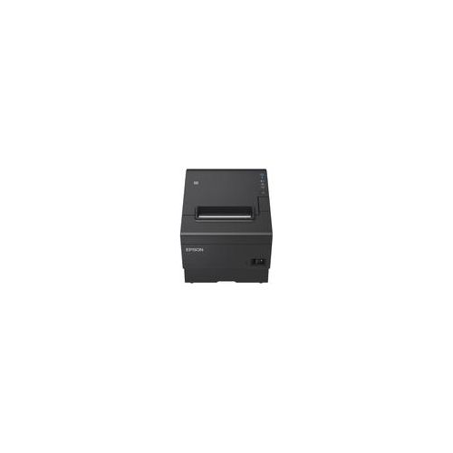 Epson TM-T88VII (112A0): USB - Ethernet - Serial - PS - UK - Black - Thermodruck - POS-Drucker - 180 x 180 DPI - 500 mm/sek - 1,41 x 3,39 mm - Text - Grafik - Barcode - 2D barcode