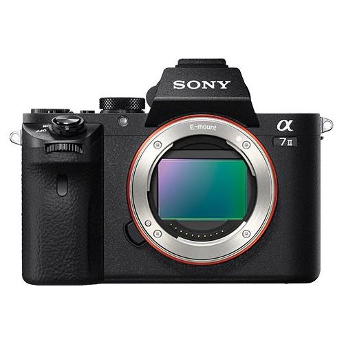 Sony Alpha 7 II / ILCE-7M2 & 28-70 / 3.5-5.6 FE OSS (SEL2870) 24,3 Megapixel Systemkamera-Kit mit Objektiv, Full HD Video, 4-fach digitaler Zoom, optischer Bildstabilisator, 35,8 x 23,9 mm CMOS-Sensor, 7,62 cm (3 Zoll) klappbares Display, WLAN, YES