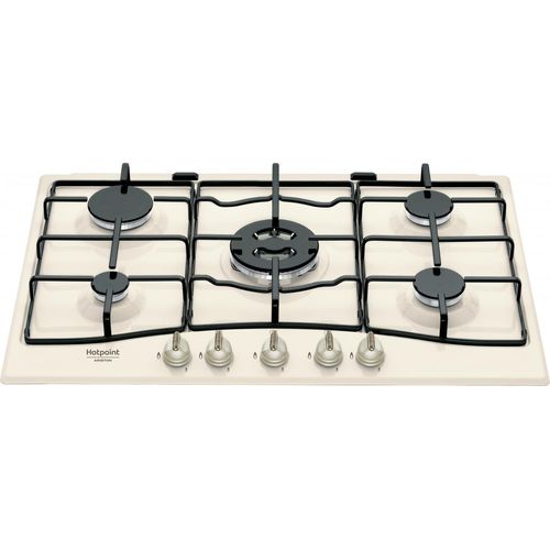 Hotpoint Ariston PCN 750 T (OW) R/HA Elfenbein Gas 75 cm 5 Brenner