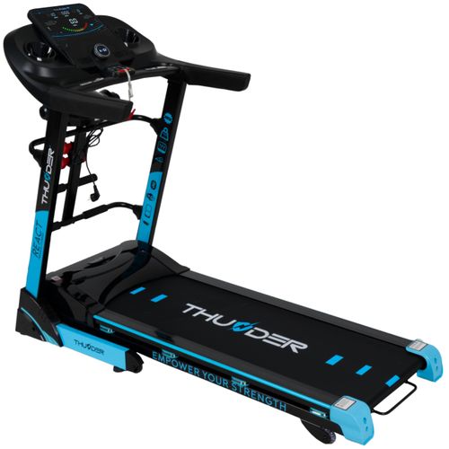 Laufband Thunder REACT-DS-BLACK 126x45cm 18km/h FitShow klappbar Bluetooth