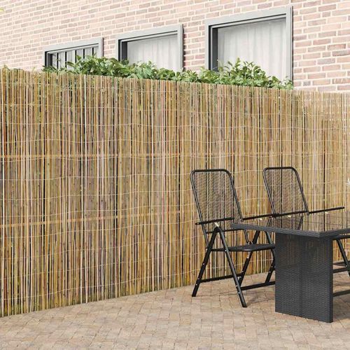 Bambuszaun Braun 300 x 180 cm Bambus