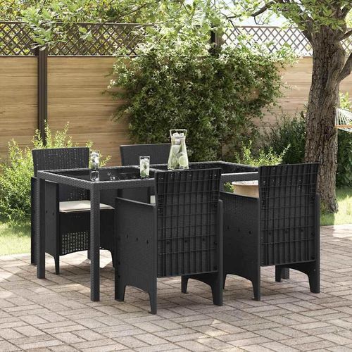 Gartenstuhl 4 pcs Anthrazit 53 x 49 x 85 cm PP