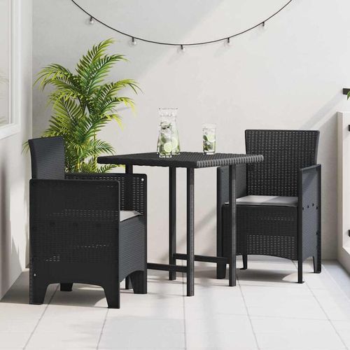 Gartenstuhl 2 pcs Anthrazit 53 x 49 x 85 cm PP