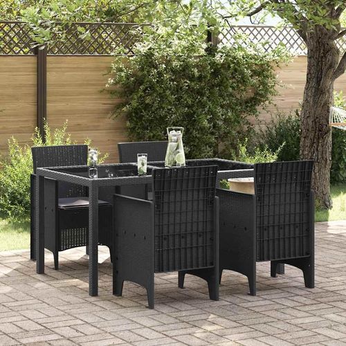 Gartenstuhl 4 pcs Anthrazit 53 x 49 x 85 cm PP