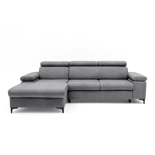 NEXT COLLECTION Ecksofa Ecke mit verstellbaren Kopfteilen MAVIC , Verstellbare Kopfstützen, verstellbare Armlehnen, Einfache Form, Schlaffunktion