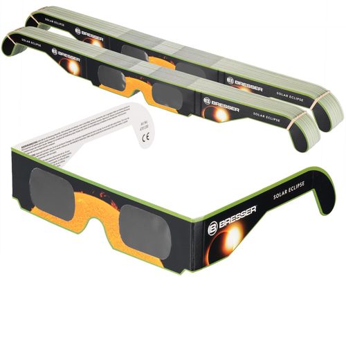BRESSER Sonnenfinsternis-Brille (100 Stück) - Design A