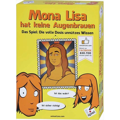 Mona Lisa hat keine Augenbrauen - Das Spiel: Die volle Dosis unnützes Wissen