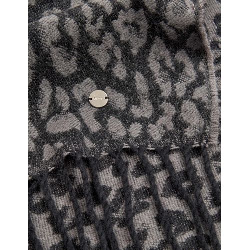 Brax Damen Schal Style JANE black, schwarz, Gr. 0SIZE