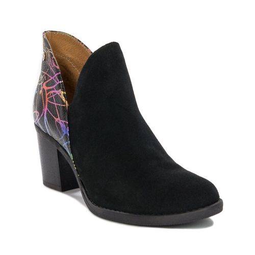 Damen Lederstiefel Auf Einem Pfosten Maciejka 04492-99 Schwarz 37