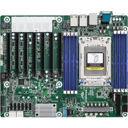 ASRock Mainboard WRX80D8-2T für AMD Ryzen Threadripper PRO 3000WX Sockel SP3 (WRX80D8-2T)
