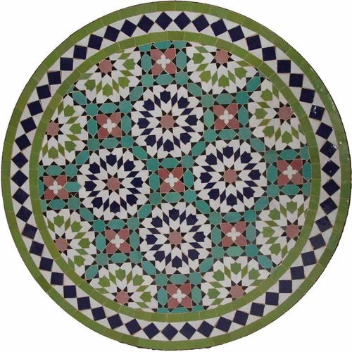 Mosaik Bistrotisch Rund 70 cm