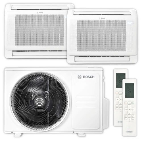 BOSCH Multisplit Klimaanlage Truhe | Climate 5000 M | 3,5 kW + 3,5 kW