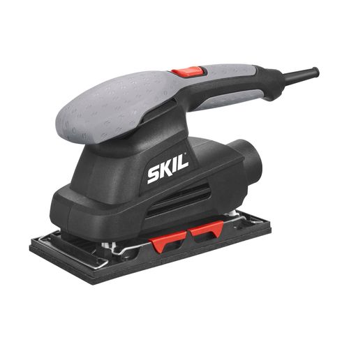 Skil Schwingschleifer 7338 AA, Schleifmaschine 160 W, mit 3 Schleifblätter
