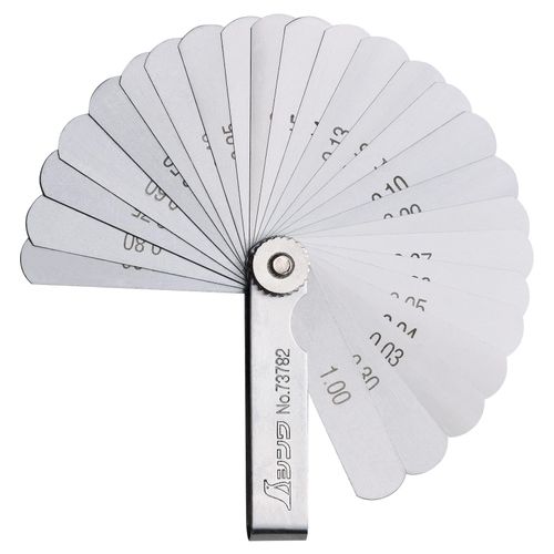 Shinwa 73782 Fühlerlehre 65 mm mit 25 Fühlern