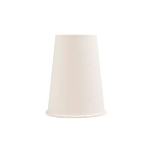 Pappbecher ProNappe, Inhalt 0,2 l, besonders stabil, ohne Kunststoffzusätze, Ø 75 x H 345 mm, recycelbarer FSC®-Karton, weiß, 50 Stück