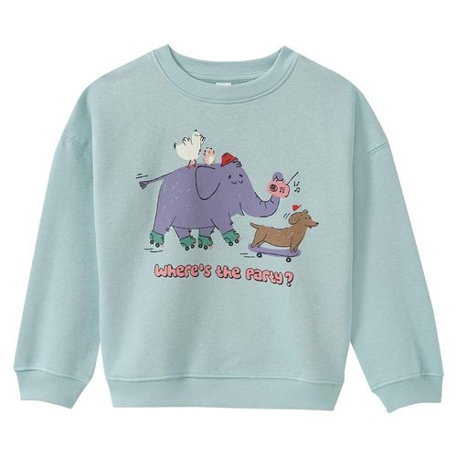 Kinder Sweatshirt mit Tier-Print