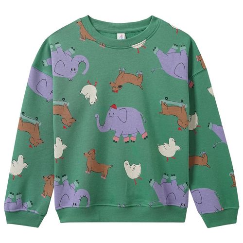 Kinder Sweatshirt mit Tier-Print