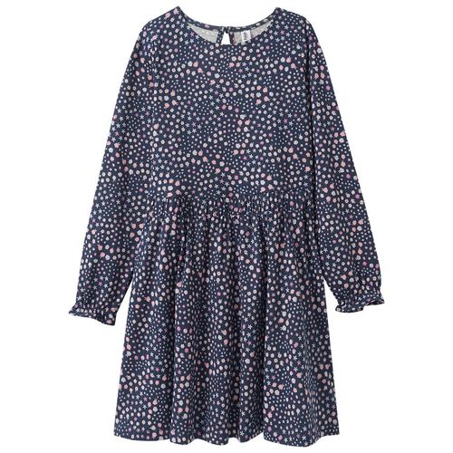 Mädchen Kleid mit Blumen-Allover