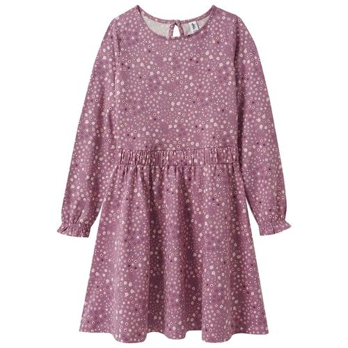 Mädchen Kleid mit Blumen-Allover