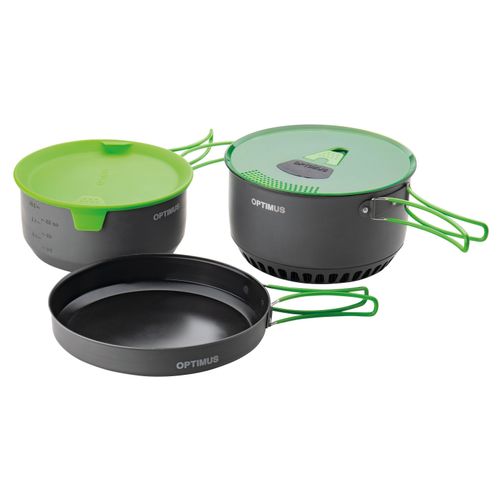 Topf-Set »Optimus Terra Camp 4«, Aluminium