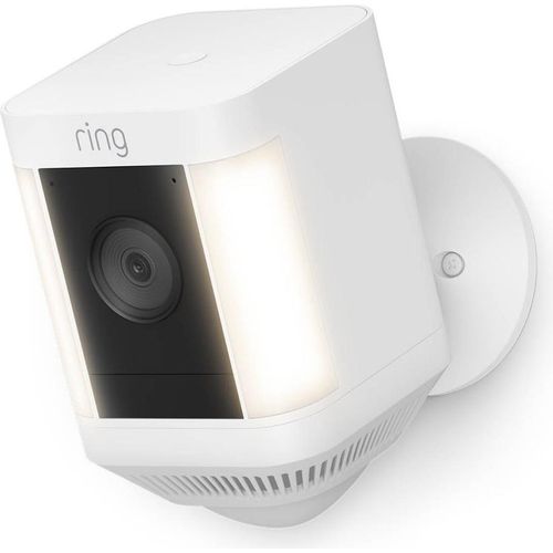 Ring Spotlight Cam Plus Battery - IP-Sicherheitskamera - Outdoor - Kabellos - Decke/Wand - Weiß - Box