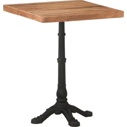 Bistrotisch 60x60x76 cm Akazie Massivholz