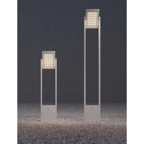 POPA - Weißer Solarenergiestrahler 100 cm 4000K Beneito Faure Gartenleuchte