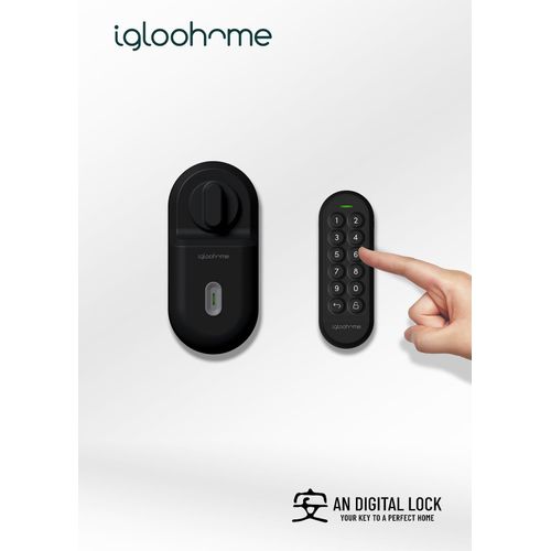 Igloohome Retrofit + Keypad – Smartes Türschloss mit PIN-Zugang – Zur Innenmontage