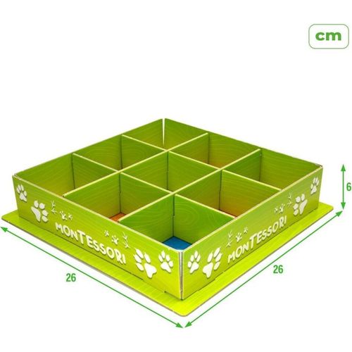 Lernspiel Lisciani Giochi 26 x 6 x 26 cm tiere Montessori-Methode 67 Stücke (6 Stück)