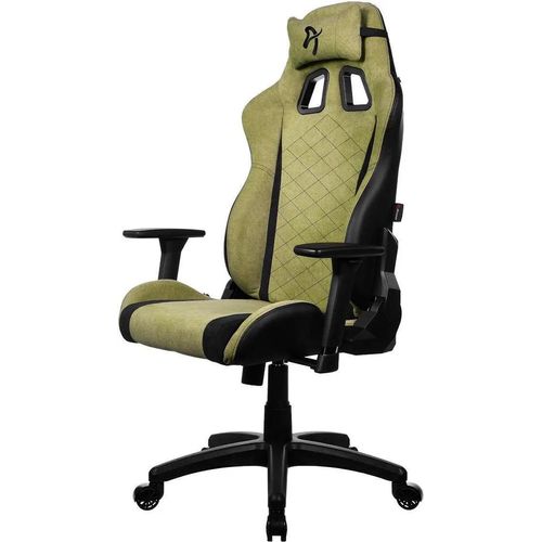 Arozzi Avanti SoftFabric – Ergonomischer Gaming-Stuhl – Moosgrün