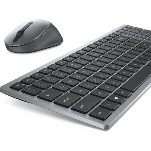 Tastatur mit Maus Dell KM7120W-GY-SPN Qwerty Spanisch