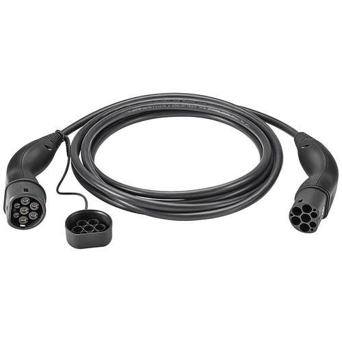 Ladekabel Typ 2, bis zu 11 kW, 3 m, schwarz