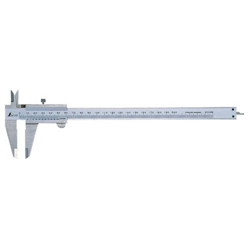 Shinwa 19912 Messschieber, Schieblehre 200mm