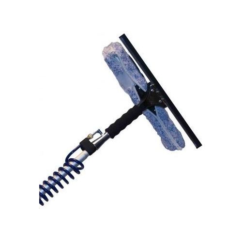 D&L Profi Fensterreinigungsset: Teleskopstange, 5-seitige Bürste, Spiral & Seifenspender, Wasser-permeabler Waschbezug 40 cm, 1 L Glasreiniger D&L Profi Fensterreinigungsset: Teleskopstange, 5-seitige Bürste, Spiral & Seifenspender, Wasser-permeabler Waschbezug 40 cm, 1 L Glasreiniger