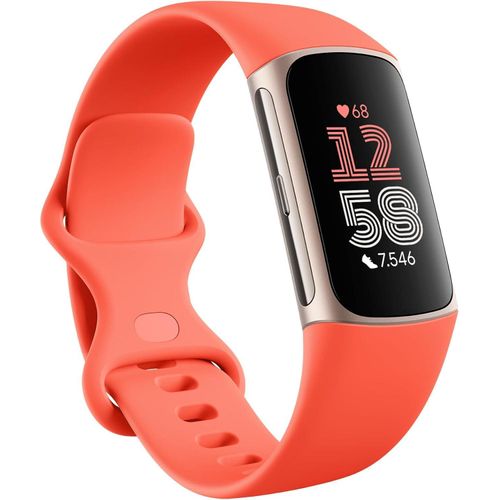 Fitbit Charge 6 Fitness-Tracker mit GPS, Herzfrequenzmessung, SpO2, Schlafanalyse & Google-Funktionen, 7 Tage Akkulaufzeit