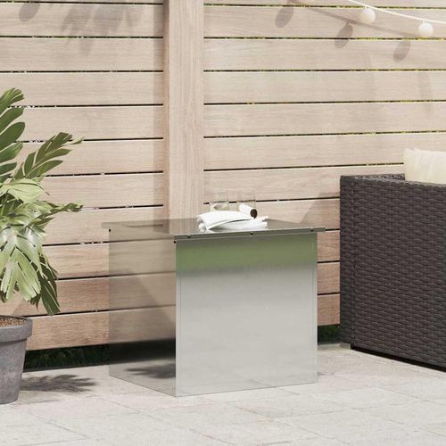 Gartenbox - 55x50,5x50 cm aus verzinktem Stahl