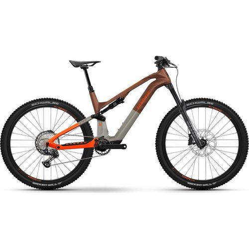 Haibike Lyke 10 Fully Mountainbike in Bronze-Orange