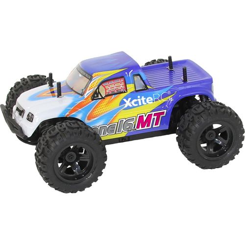 Monster Truck one16 MT - 4WD RTR Modellauto, blaue Karosserie