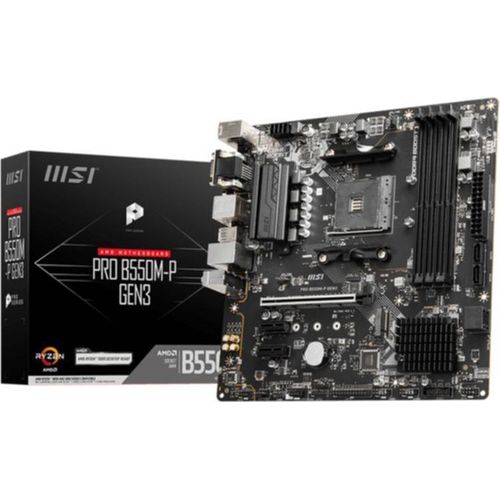MSI PRO B550M-P GEN3 - Mainboard - mATX