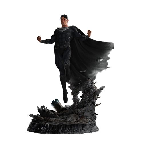 Zack Snyder's Justice League Statue 1/4 Superman Schwarzer Anzug 65 cm