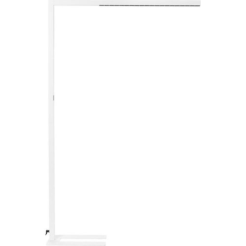 BELIANI LED-Stehlampe Weiß Metall mit Touch-Funktion Dimmbar Modern Bogenlampe Büro Ausstattung Leselampe Arbeitsleuchte Architektenlampe