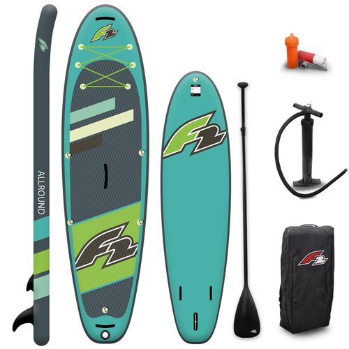 F2 SUP Stand Up Paddle Board Allround Air 10'5'' Grün 2024