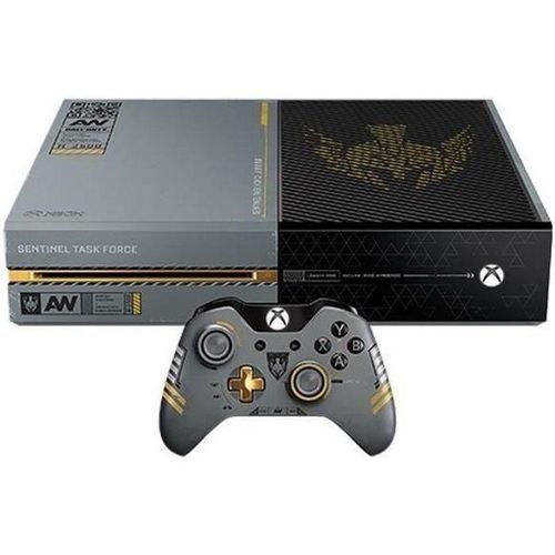 Xbox One 1000GB - Schwarz - Limited Edition Call of Duty: Advanced Warfare Edition +