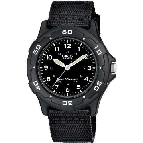 Quarzuhr LORUS, schwarz, Armbanduhren, Kinder, Armbanduhr, Kinderuhr, Jugendliche, Jungen, Geburtstag, Geschenkidee