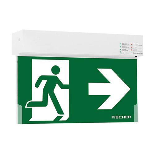 Fischer Akku LED-Notleuchte SK2-U383AT2 Erkennungsweite 20 m